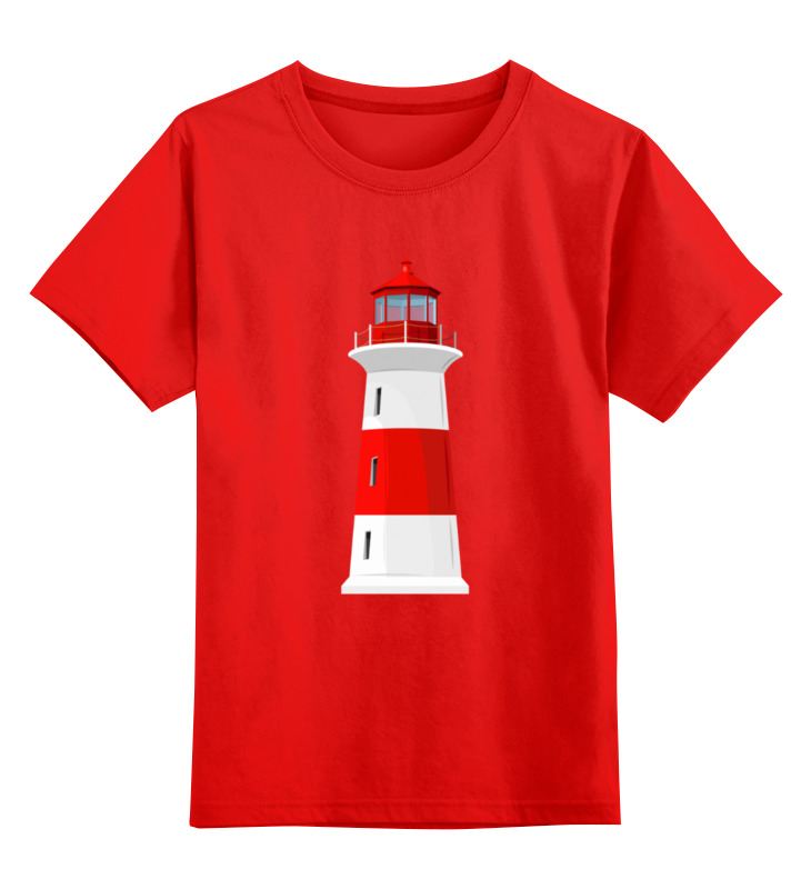 Printio Детская футболка классическая унисекс Маяк printio детская футболка классическая унисекс море и маяк