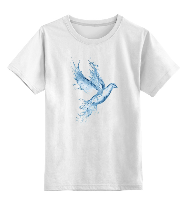 Printio Детская футболка классическая унисекс Птица из воды