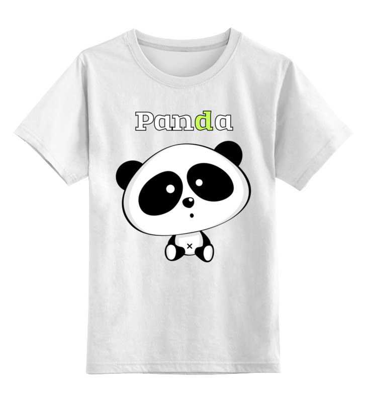 Printio Детская футболка классическая унисекс Panda фото