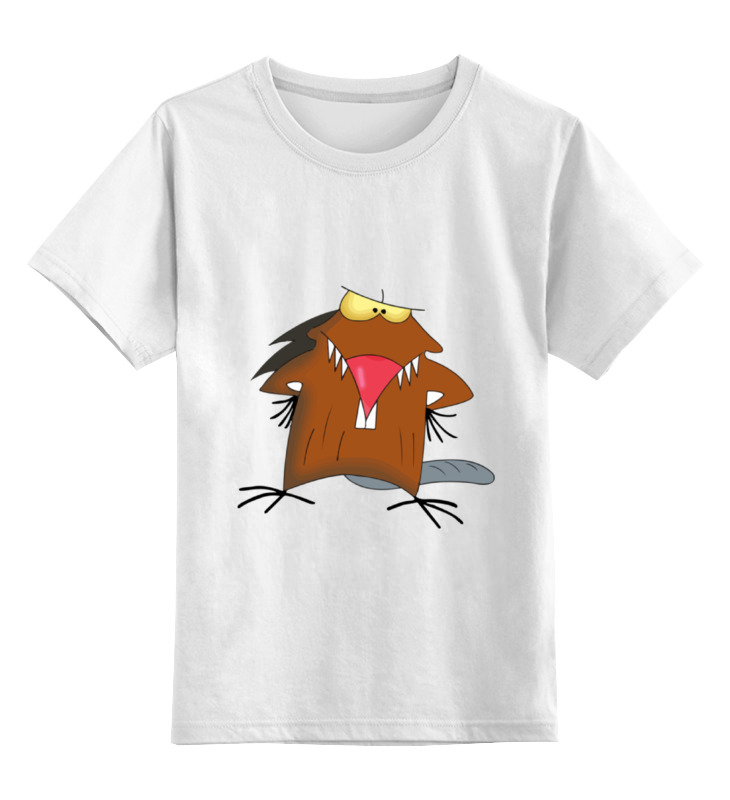 Printio Детская футболка классическая унисекс The angry beavers printio свитшот унисекс хлопковый the angry beavers