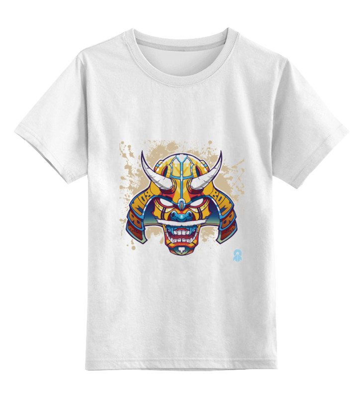 Printio Детская футболка классическая унисекс Маска самурая силиконовый чехол красная маска самурая на huawei mate 10 хуавеи мате 10