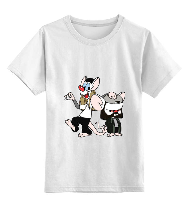 Printio Детская футболка классическая унисекс Джейки и молчаливый брейн