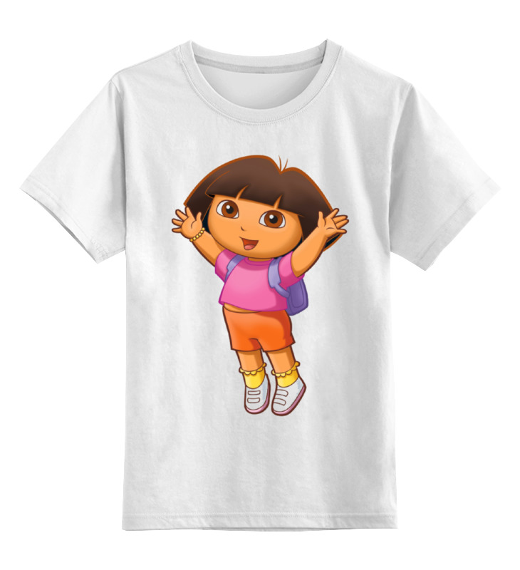 полезные раскраски азбука даша путешественница Printio Детская футболка классическая унисекс Даша-путешественница