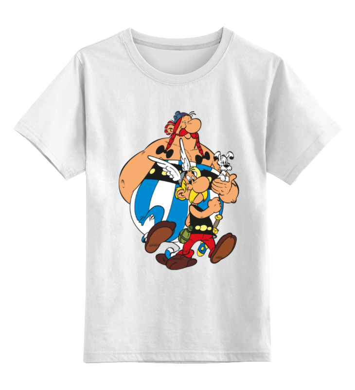 Printio Детская футболка классическая унисекс Астерикс и обеликс