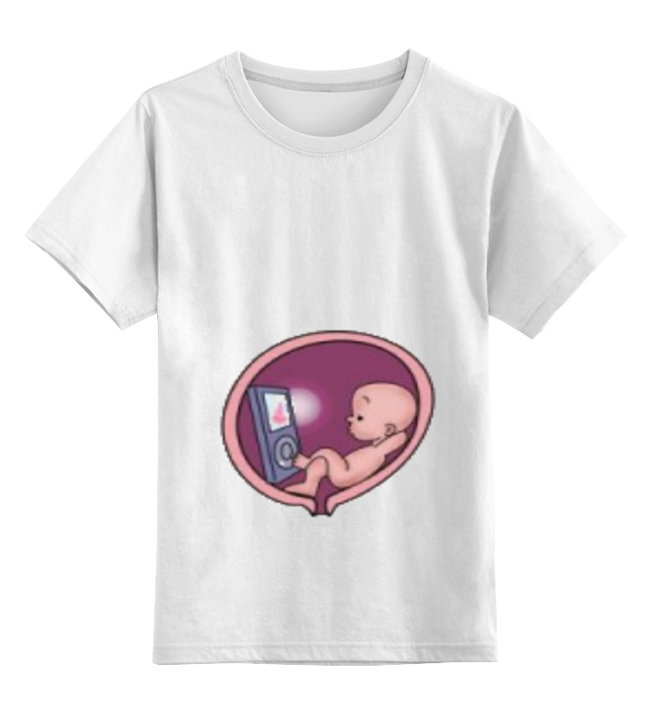 Printio Детская футболка классическая унисекс Я беременна printio детская футболка классическая унисекс я не сумасшедшая я просто беременна