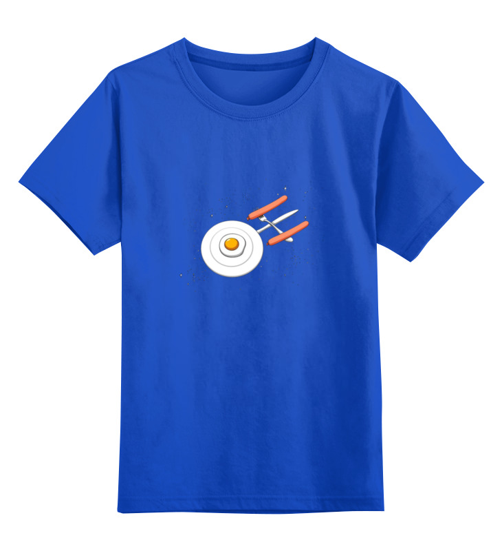 printio детская футболка классическая унисекс живой летающий дом Printio Детская футболка классическая унисекс Летающий завтрак