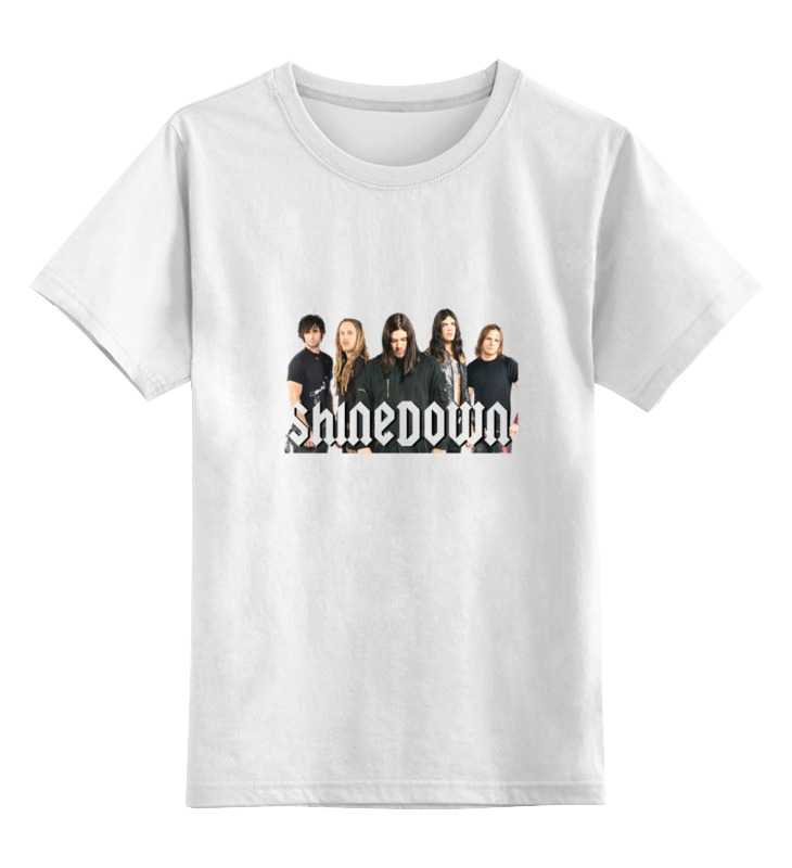 Printio Детская футболка классическая унисекс Shinedown детская футболка i rock символ рок культуры 164 синий