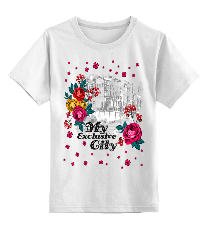 Printio Детская футболка классическая унисекс Город printio детская футболка классическая унисекс мой город