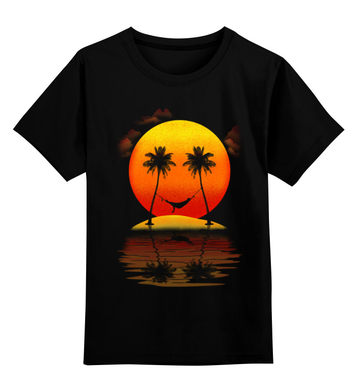 Printio Детская футболка классическая унисекс Солнечная улыбка