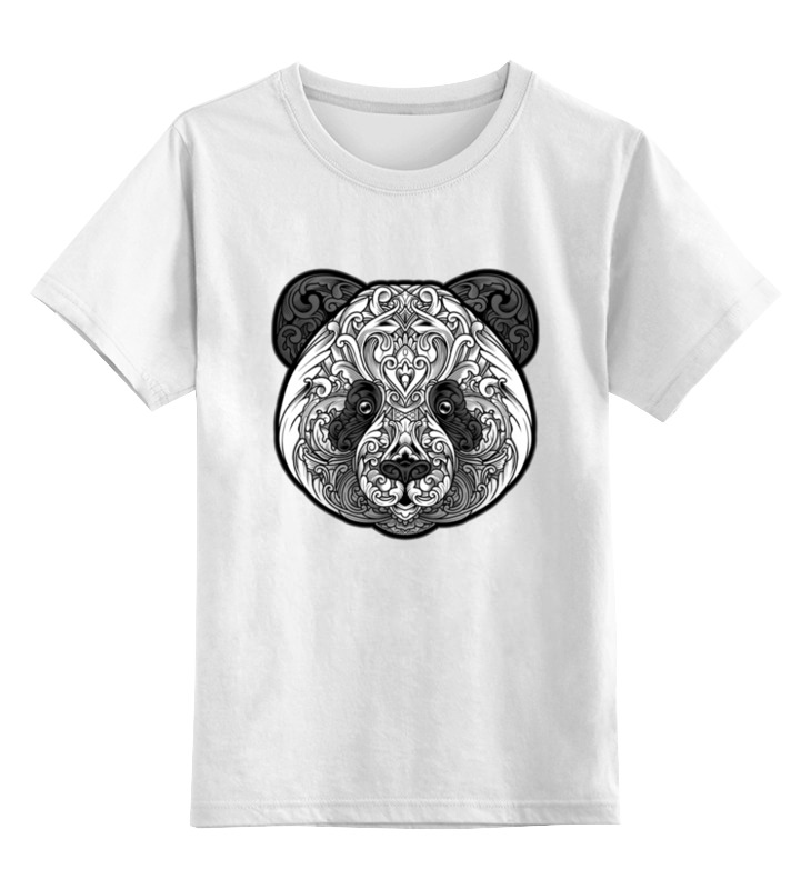 Printio Детская футболка классическая унисекс Узорная панда