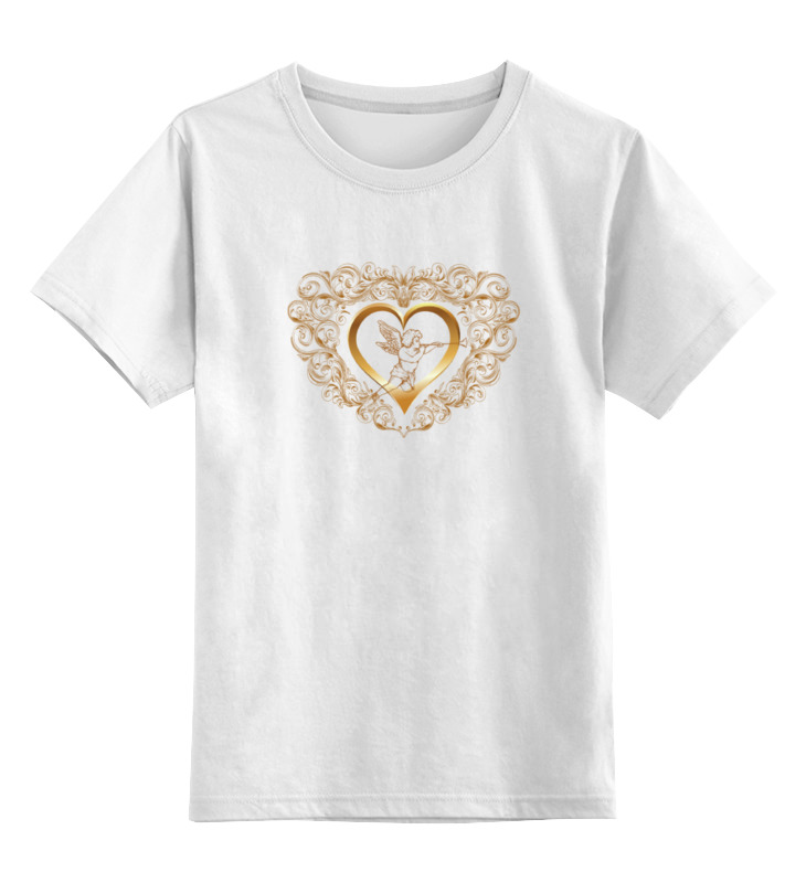 Printio Детская футболка классическая унисекс Ангел поет в моем сердце! printio детская футболка классическая унисекс золотое перо