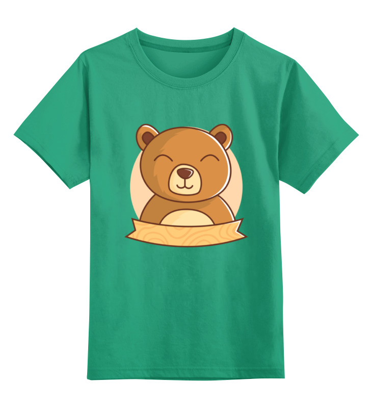 Printio Детская футболка классическая унисекс Спящий медвежонок