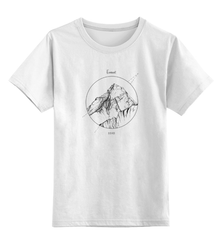 Printio Детская футболка классическая унисекс Эверест