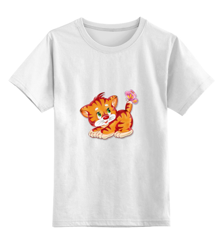 Printio Детская футболка классическая унисекс Котёнок printio детская футболка классическая унисекс котёнок космонавт