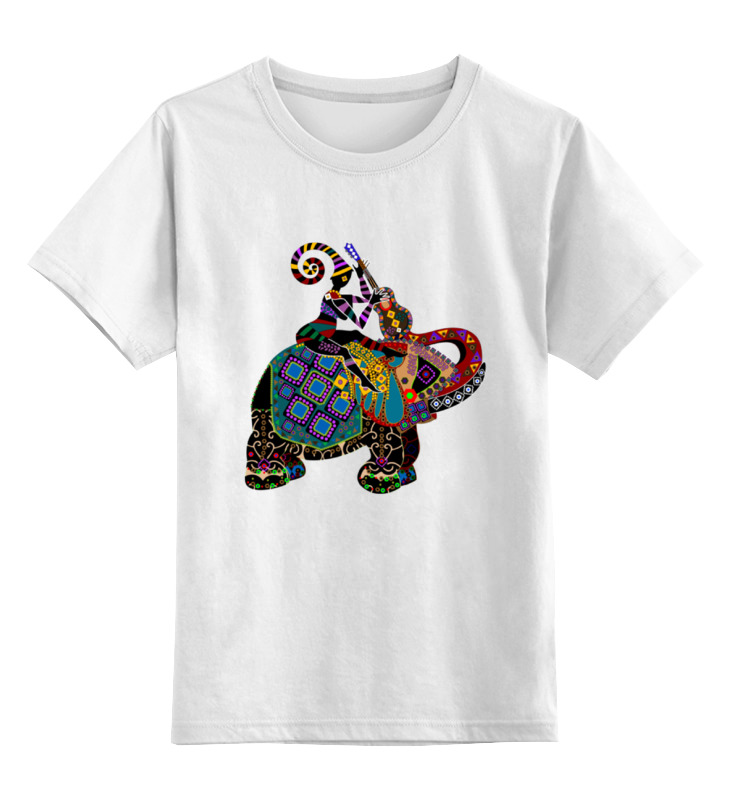 Printio Детская футболка классическая унисекс Индийский музыкант printio детская футболка классическая унисекс индийский слон