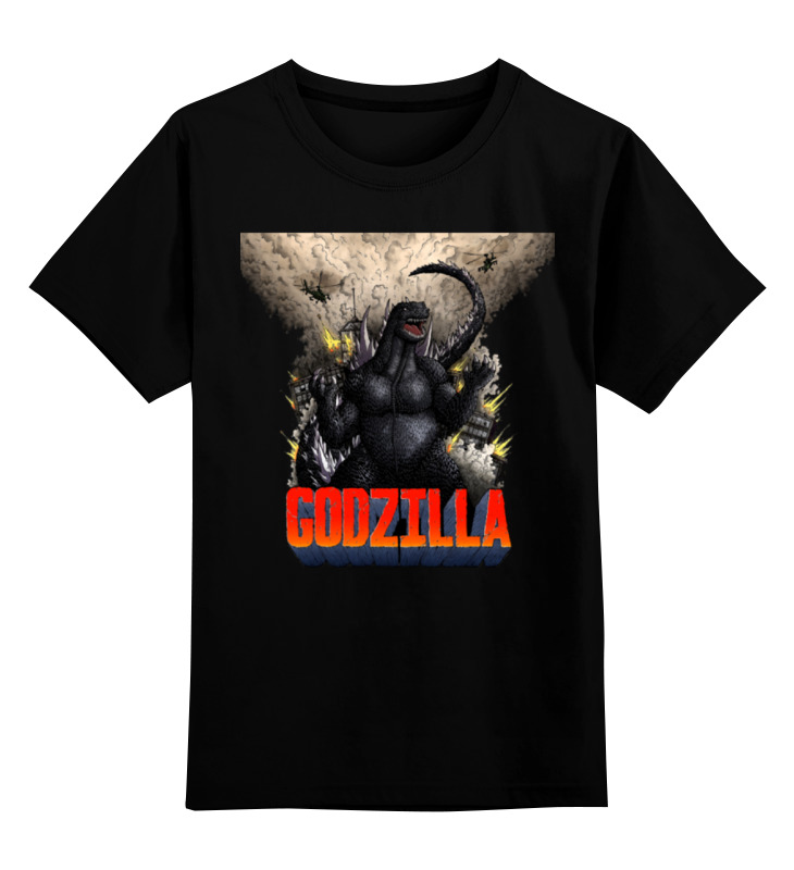 Printio Детская футболка классическая унисекс Godzilla printio детская футболка классическая унисекс godzilla gray