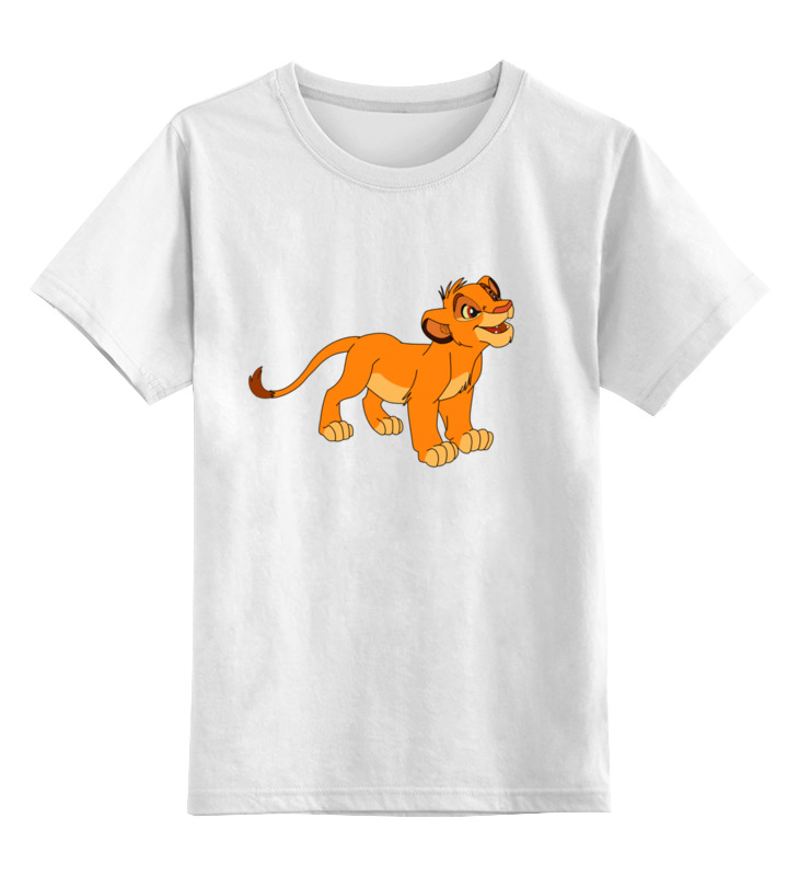 Printio Детская футболка классическая унисекс Симба printio детская футболка классическая унисекс симба король лев