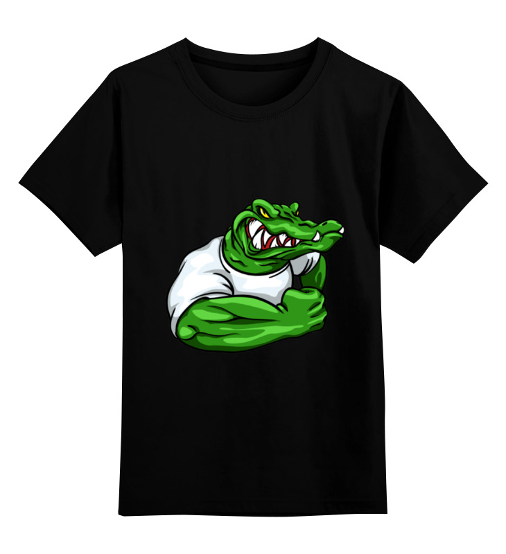 Printio Детская футболка классическая унисекс Крокодил printio детская футболка классическая унисекс модный крокодил