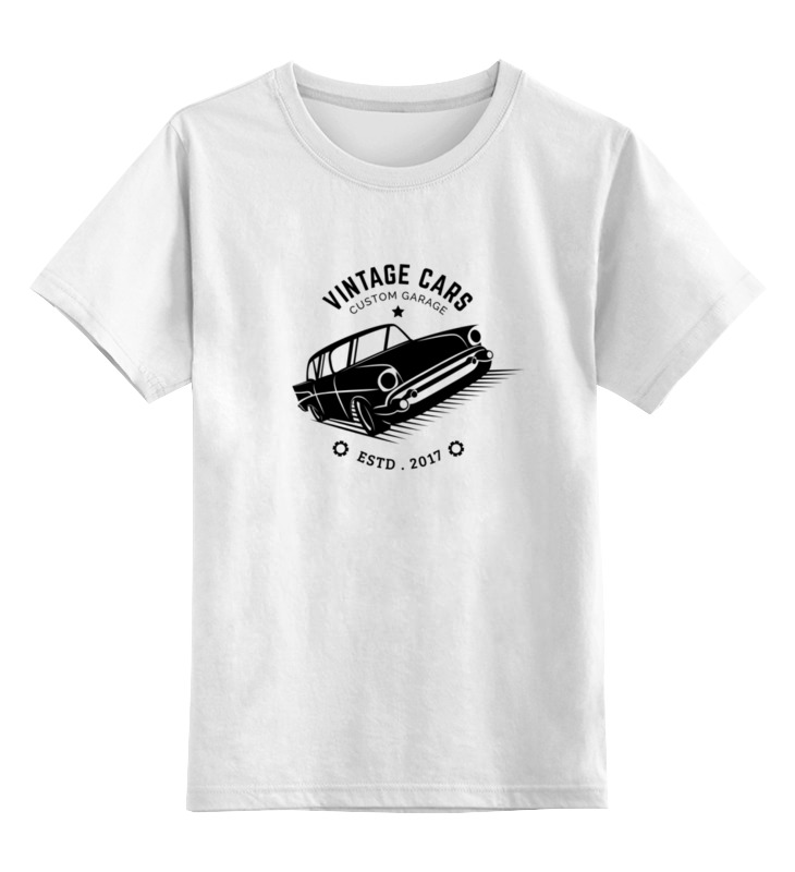 Printio Детская футболка классическая унисекс Vintage cars