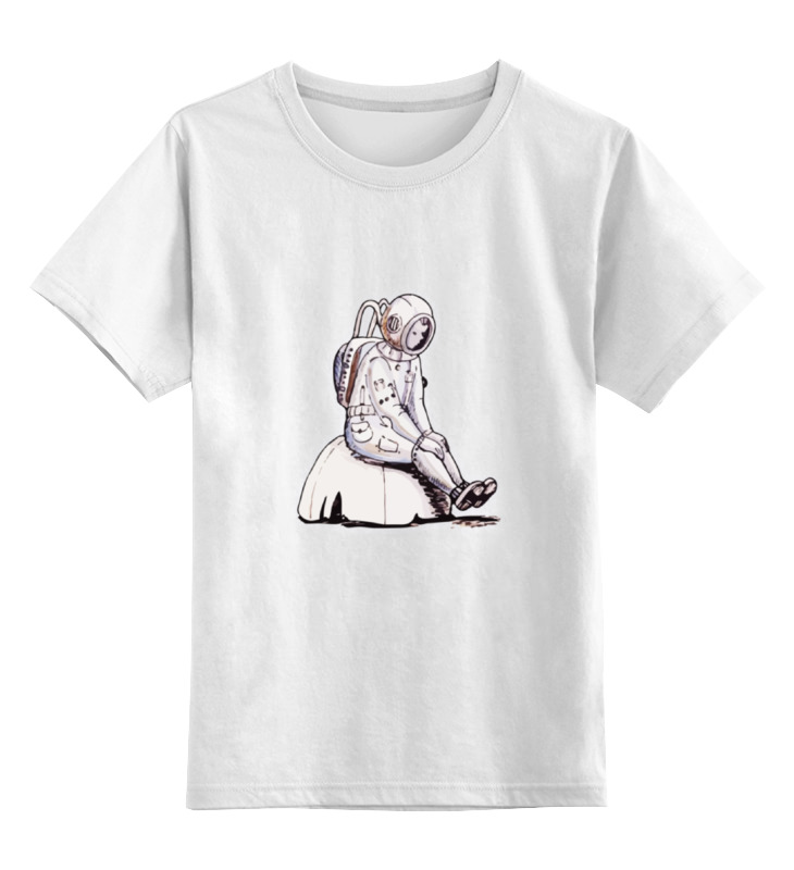 printio детская футболка классическая унисекс одиночество на марсе Printio Детская футболка классическая унисекс Одиночество на марсе