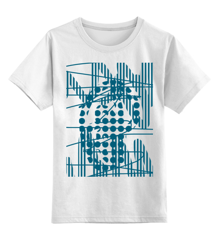 Printio Детская футболка классическая унисекс Абстрактные линии
