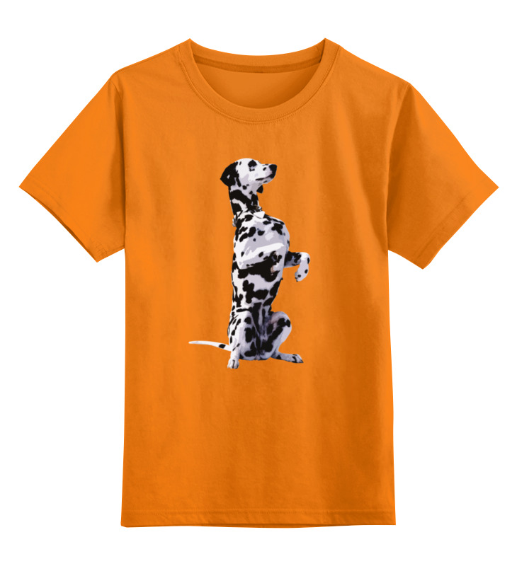 Printio Детская футболка классическая унисекс Собака - далматинец мужская футболка собака далматинец m синий