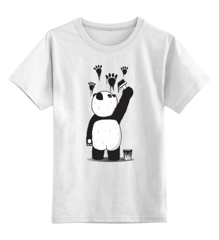 Printio Детская футболка классическая унисекс Панда вандал 