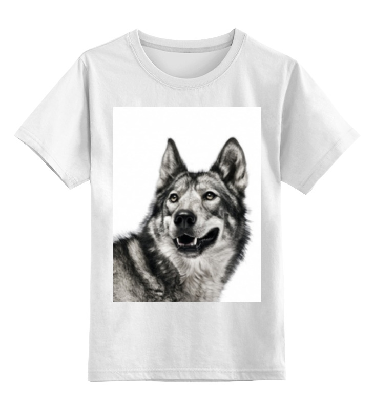 Printio Детская футболка классическая унисекс Добродушный волк