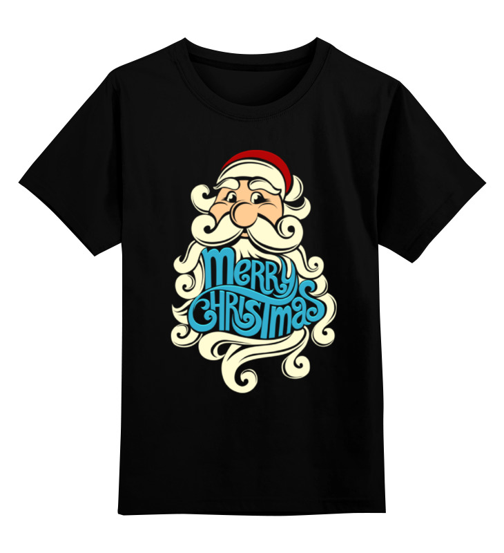 Printio Детская футболка классическая унисекс Дед мороз (santa)