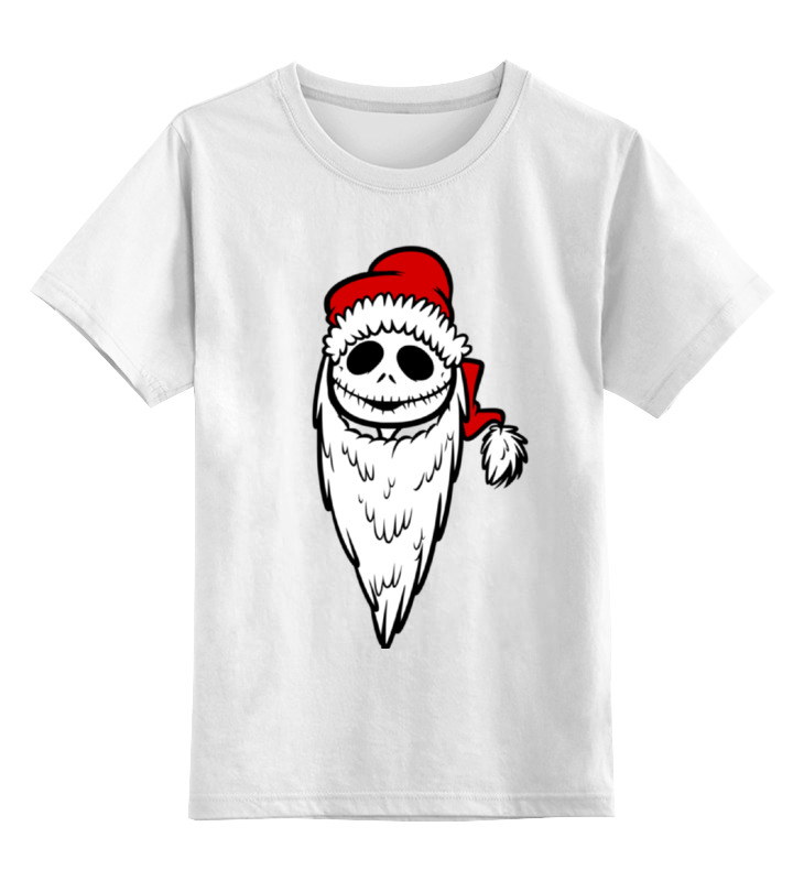Printio Детская футболка классическая унисекс Jack santa (джек санта) jack santa джек санта 1832139 s белый