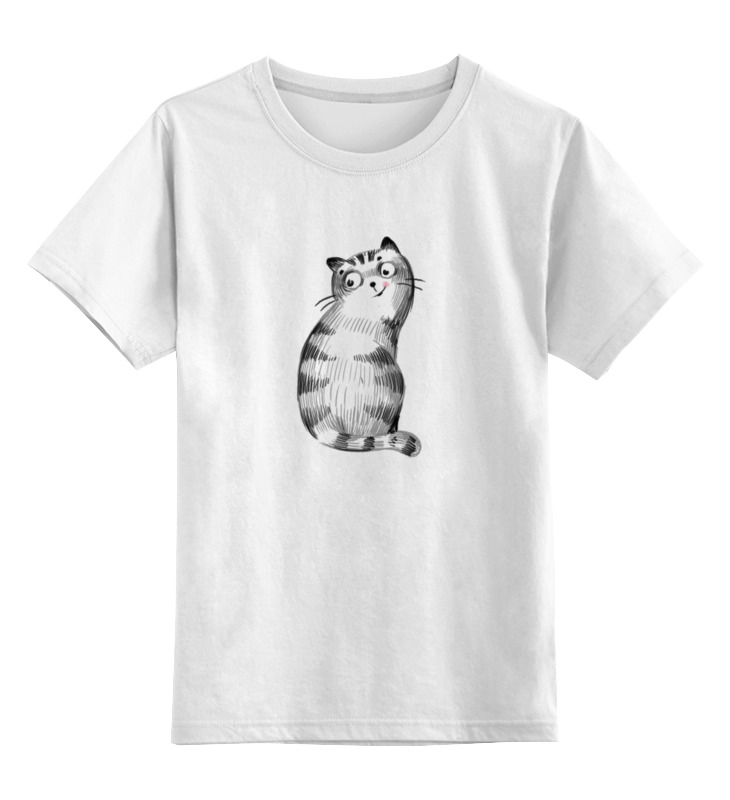 Printio Детская футболка классическая унисекс Котенок printio детская футболка классическая унисекс котенок охотник