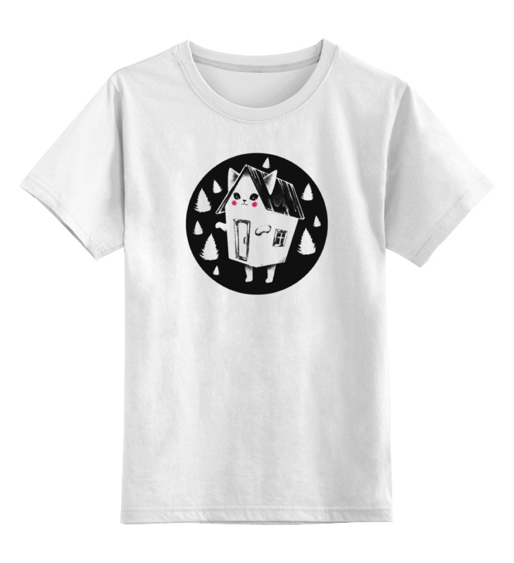 Printio Детская футболка классическая унисекс Домашний котейка
