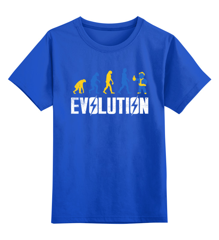 printio детская футболка классическая унисекс эволюция Printio Детская футболка классическая унисекс Эволюция