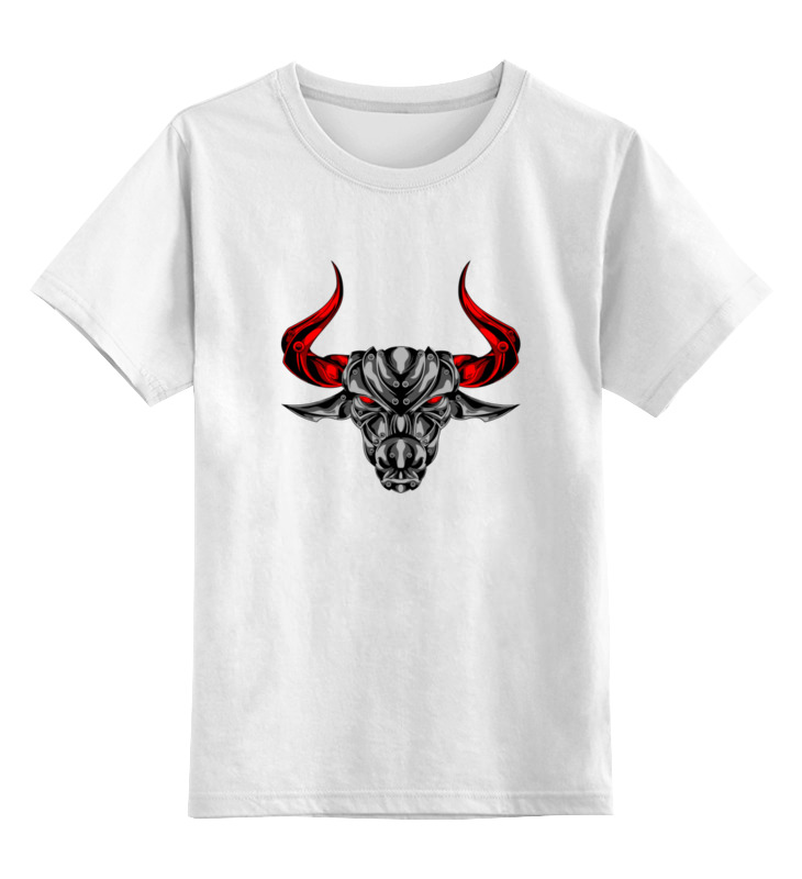 Printio Детская футболка классическая унисекс Железный бык