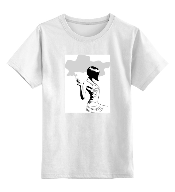 Printio Детская футболка классическая унисекс Красивая девушка printio детская футболка классическая унисекс русский стиль