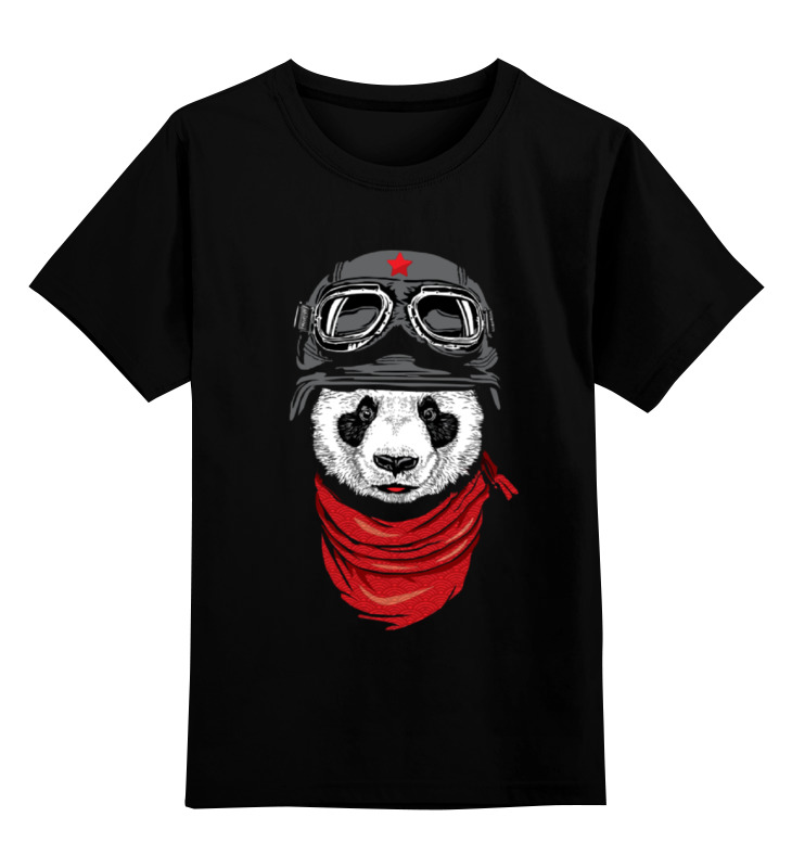 Printio Детская футболка классическая унисекс Soviet panda