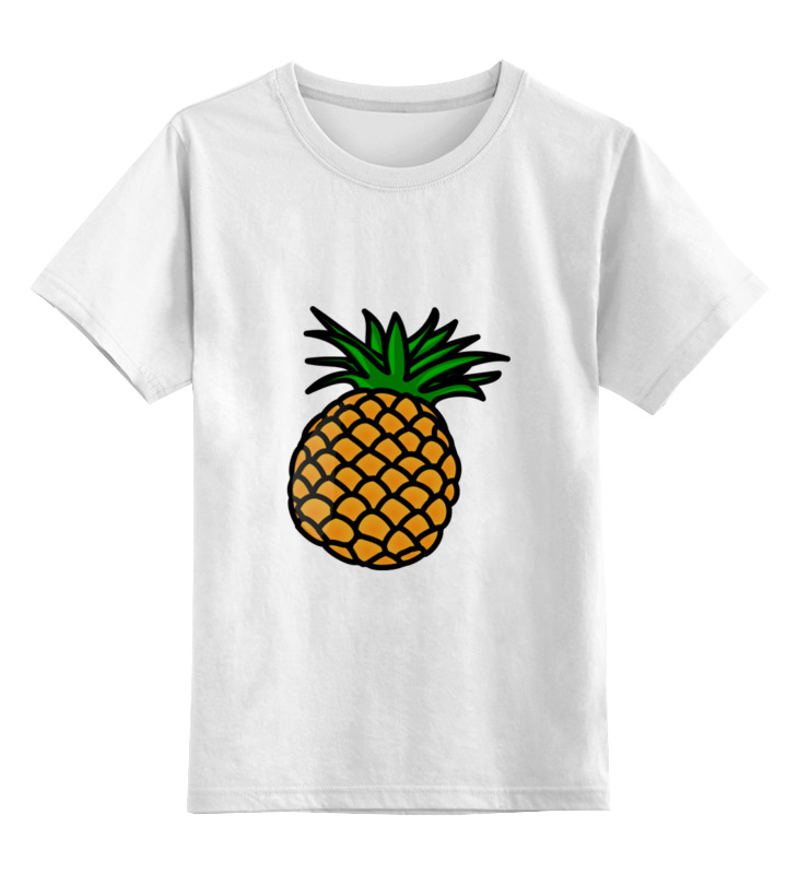 Printio Детская футболка классическая унисекс Ананас printio детская футболка классическая унисекс крутой ананас