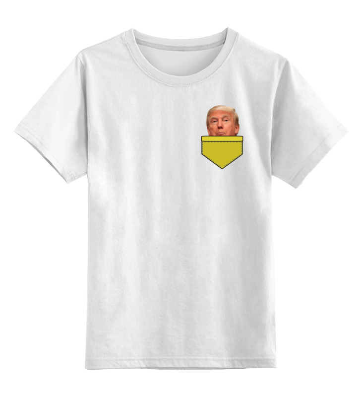 Printio Детская футболка классическая унисекс Карманный трамп printio детская футболка классическая унисекс трамп trump