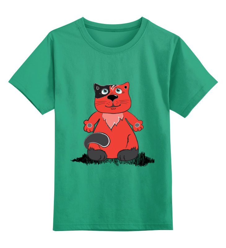 Printio Детская футболка классическая унисекс Рыжий кот