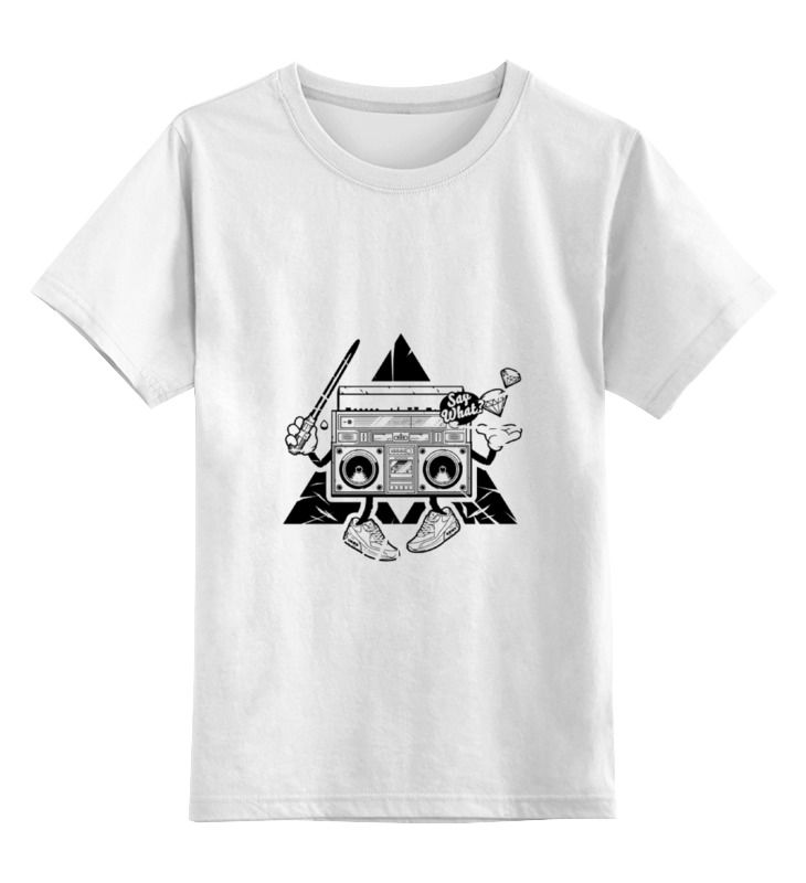 Printio Детская футболка классическая унисекс Бумбокс магнитофон фото