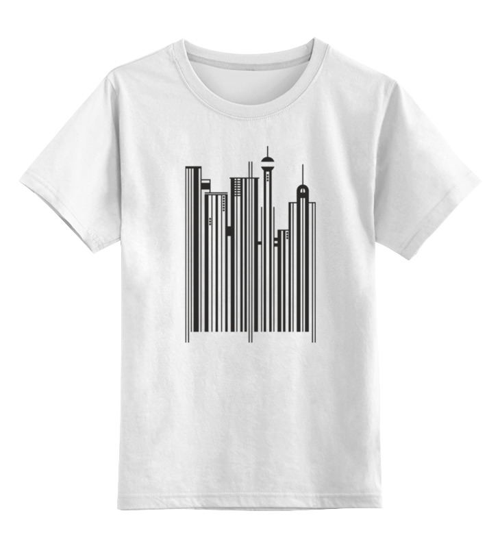 Printio Детская футболка классическая унисекс Сити-код женская футболка штрих код l белый