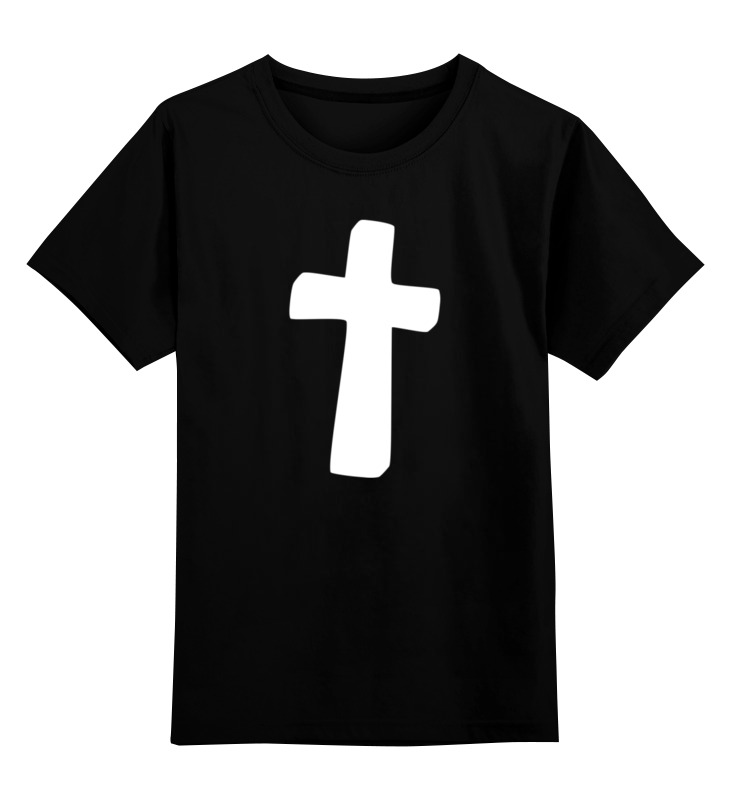 Printio Детская футболка классическая унисекс Белый крест printio детская футболка классическая унисекс черный крест