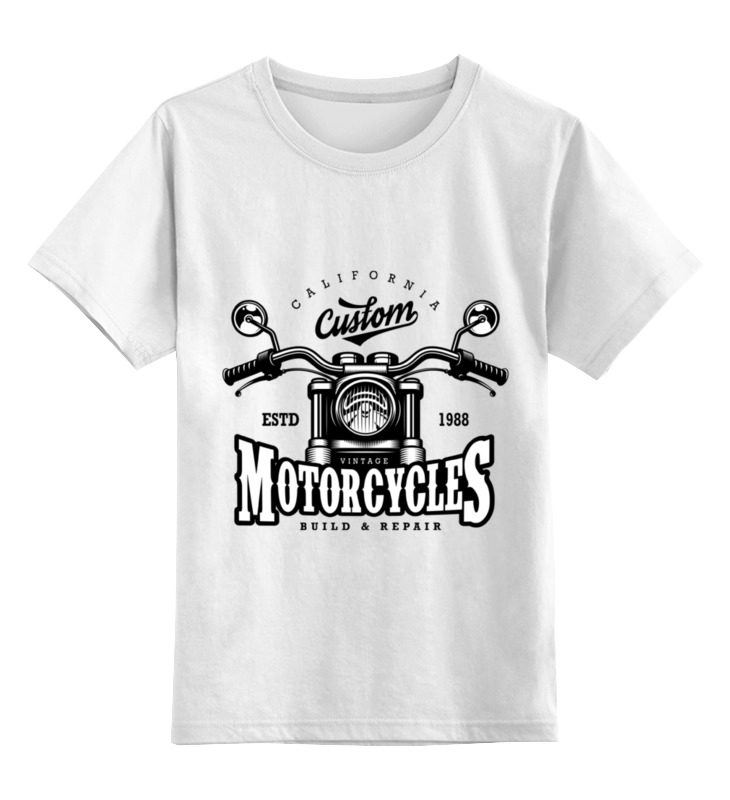 Printio Детская футболка классическая унисекс Motocycles