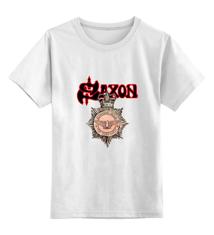 цена Printio Детская футболка классическая унисекс Saxon
