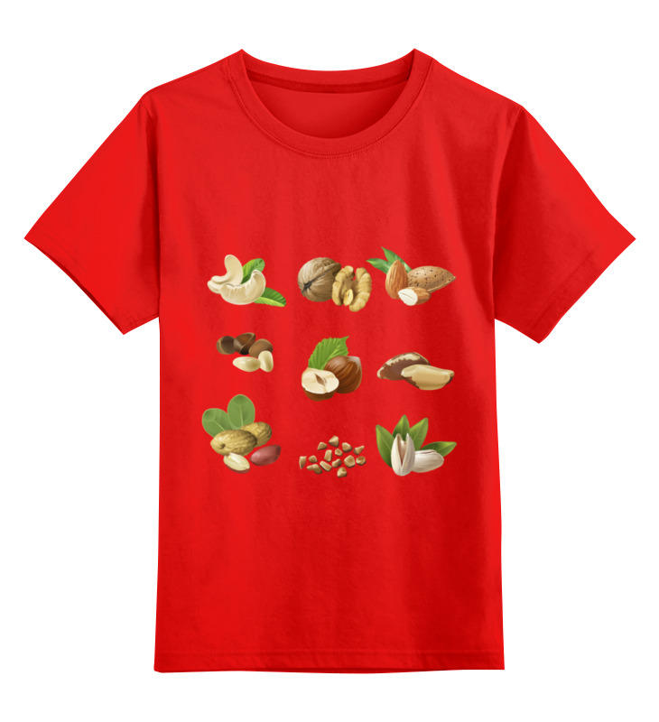 Printio Детская футболка классическая унисекс Орехи
