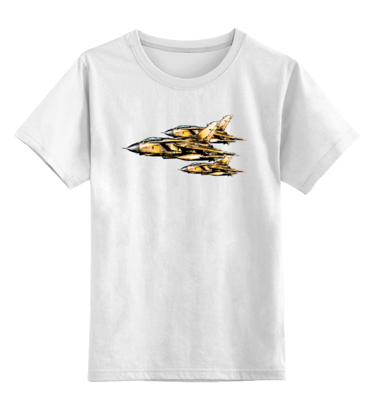 Printio Детская футболка классическая унисекс Торнадо (самолёт)