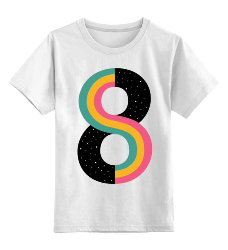Printio Детская футболка классическая унисекс Бесконечность (космос)