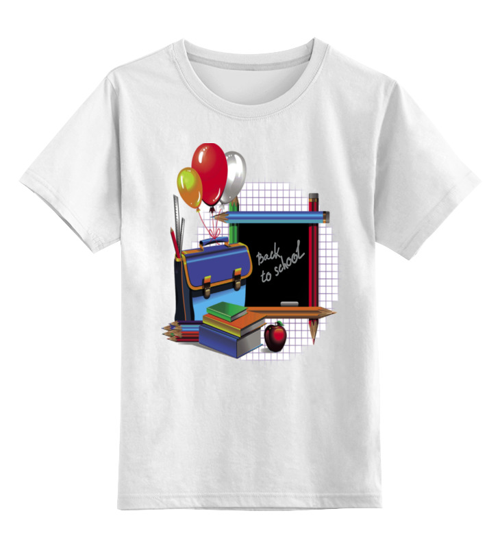 Printio Детская футболка классическая унисекс День знаний.1 сентября.школа printio футболка классическая день студента день знаний