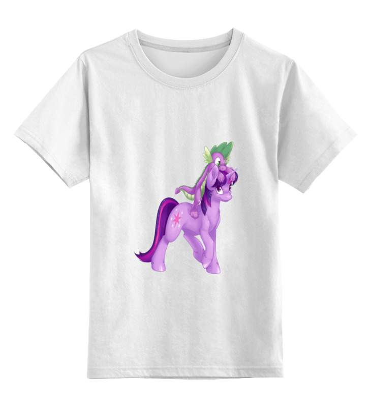 Printio Детская футболка классическая унисекс Spike and twilight sparkle