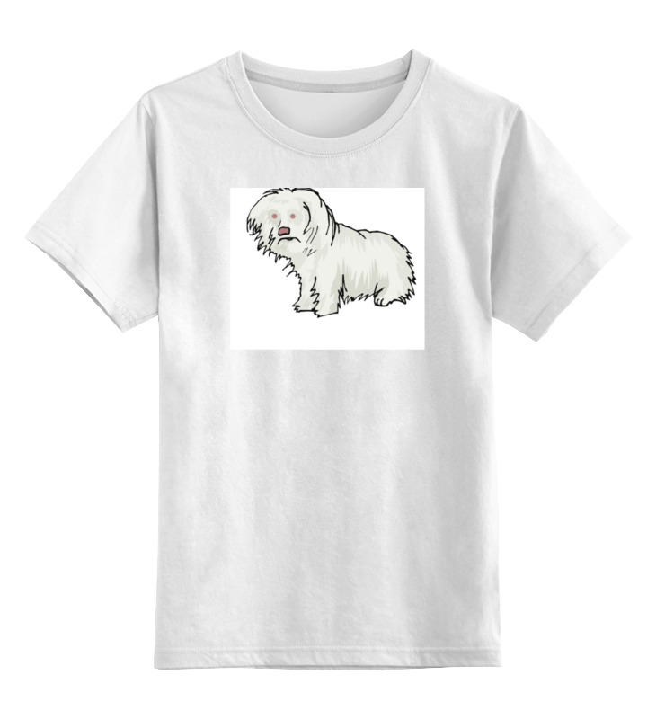Printio Детская футболка классическая унисекс Маленькая собачка.